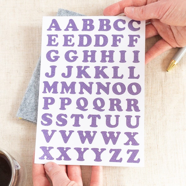 Self Adhesive Gold Letters Etsy