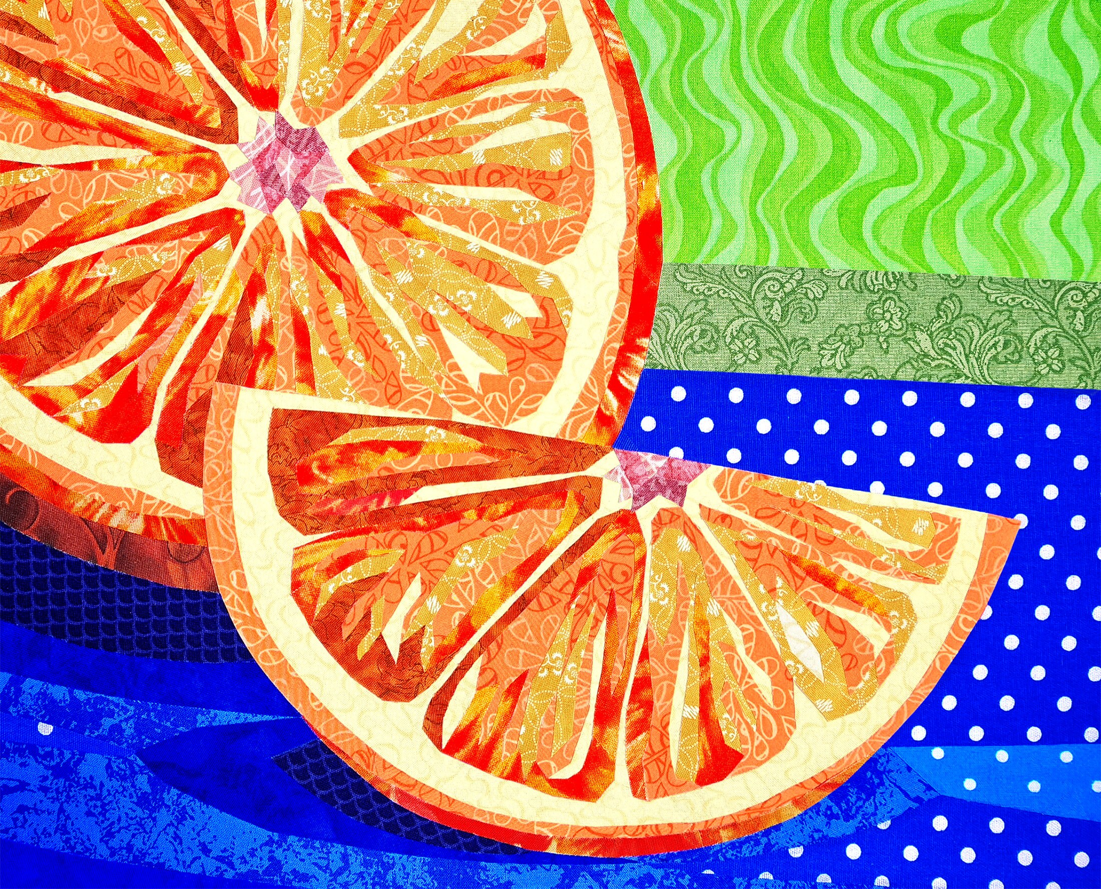 ORANGE FRUIT Quilt Pattern Etsy