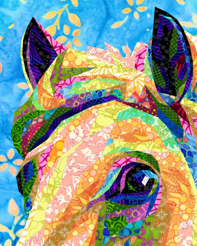 HORSE Quilt Pattern Etsy