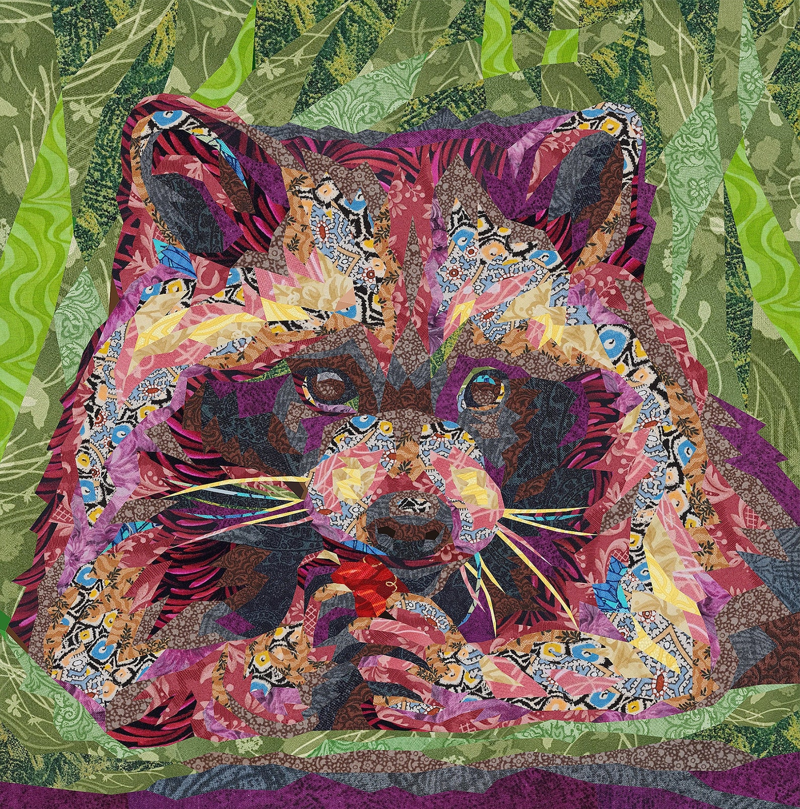 BUBU THE RACCOON quilt pattern Etsy