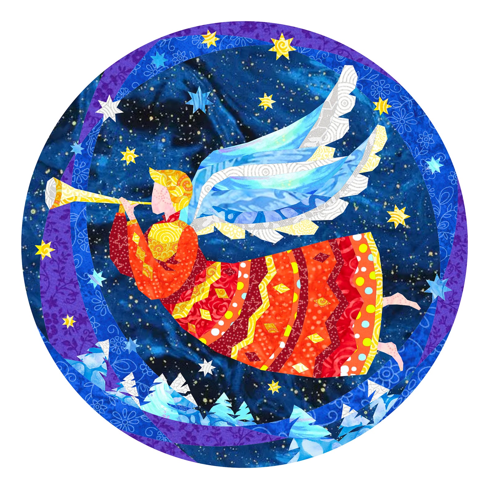 CHRISTMAS ANGEL Quilt Pattern Etsy