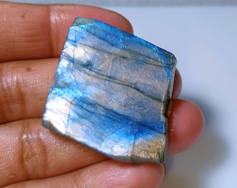 1 pc Madagascar Natural Labradorite Slab Raw High Flash spectrolite Labradorite free shape slice Rough Labradorite slab chakra healing stone