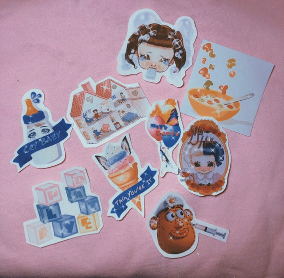 Melanie Martinez Crybaby Sticker Pack Etsy