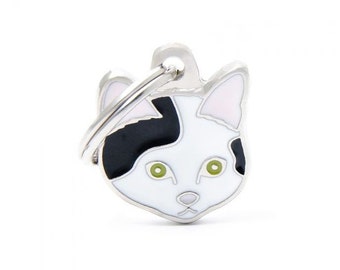 New Black European Shorthair Cat Id Tag Etsy