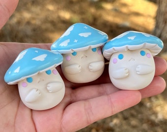 Cloudy Mushroom Frogs