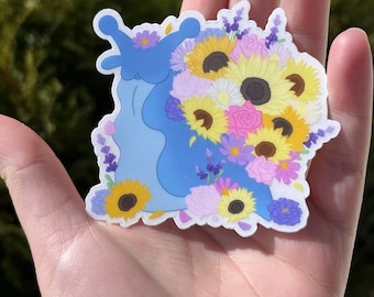 Flower Bouquet Slug Stickers