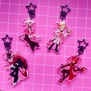 Hazbin Hotel Keychains