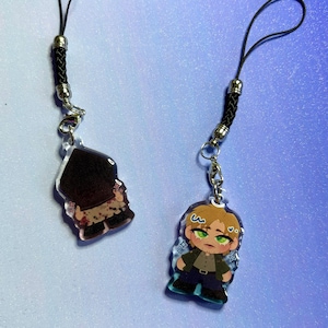 Llaveros para móvil hechos por fans de Pyramid Head y James Sunderland