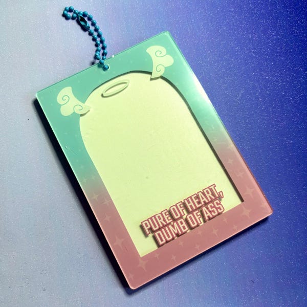 Zawieszki na karty fotograficzne „Czyste serce”