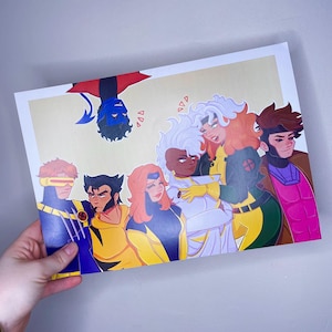 Impresión A4 de X-Men