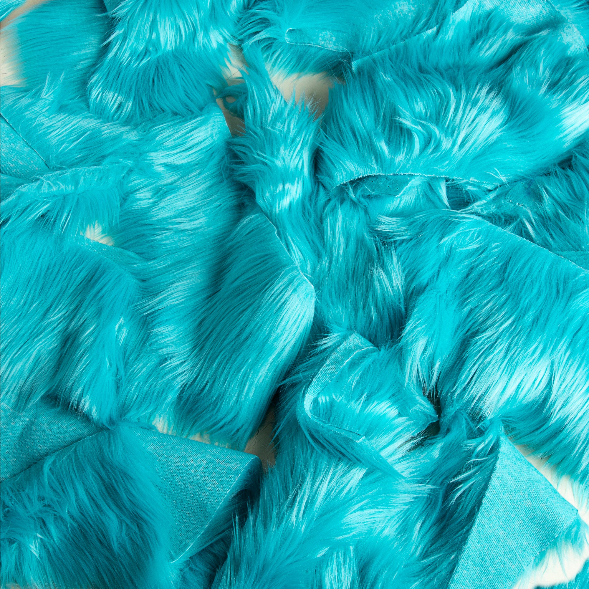 Fursupply Faux Fur Scrap Turquoise Half or Full Pound of - Etsy