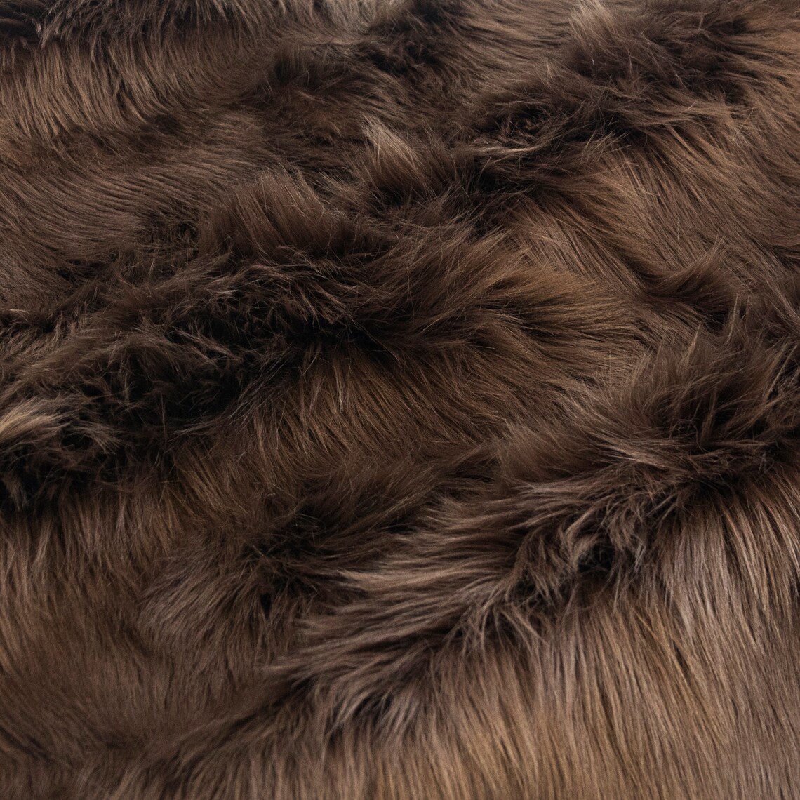10 Yards Bulk Faux Fur Yardage Solid BROWN FurSupply Etsy