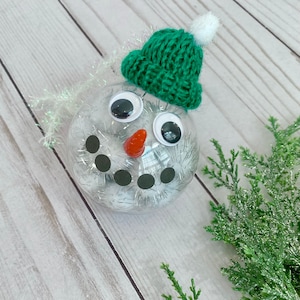 Frosty the Snowman DIY Children’s Ornament Craft Kit | Reindeer Ornament | Kids Craft Kit | Christmas DIY | Children’s Holiday Kit