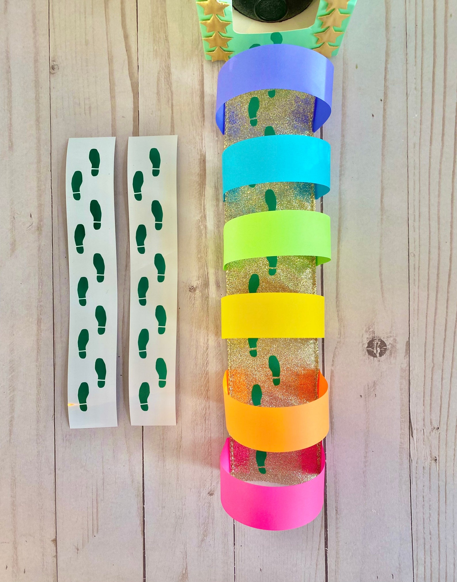 tiny-leprechaun-footprint-vinyl-sticker-decals-leprechaun-etsy