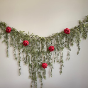 Jasmine Greenery Draping Floral Peony Decor | Backdrop Garland | Wedding Garland | Photo Backdrop | Cascading Garland | Rustic Arch Decor |