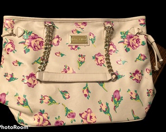 betsey johnson black heart tote