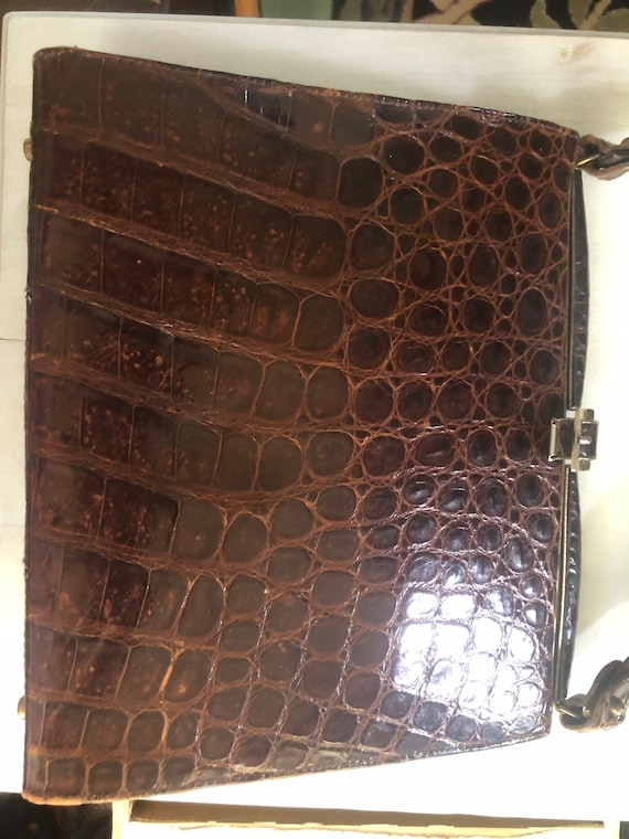 Alligator Kelly bag