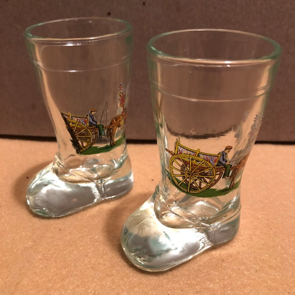 Cowboy Boot Shot Glass Etsy