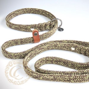 Slip Leash Custom Length Paracord Slip Leash Comfortable Training Leash Dog Lead Retriever Leash Washable Slip Leash Custom Leash No Pulling