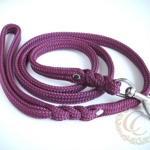 paracorde 3mm cordon tressé violet et rose