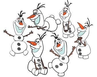 Download Olaf Svg Etsy