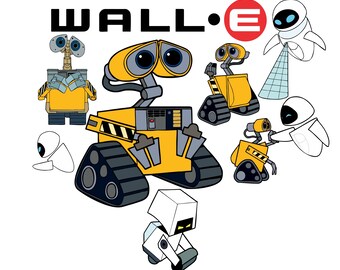 Wall E Svg Etsy Wall E Svg Etsy