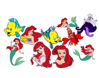 Free Free 187 Little Mermaid Svg Etsy SVG PNG EPS DXF File