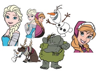 Download Frozen Layered Svg Etsy