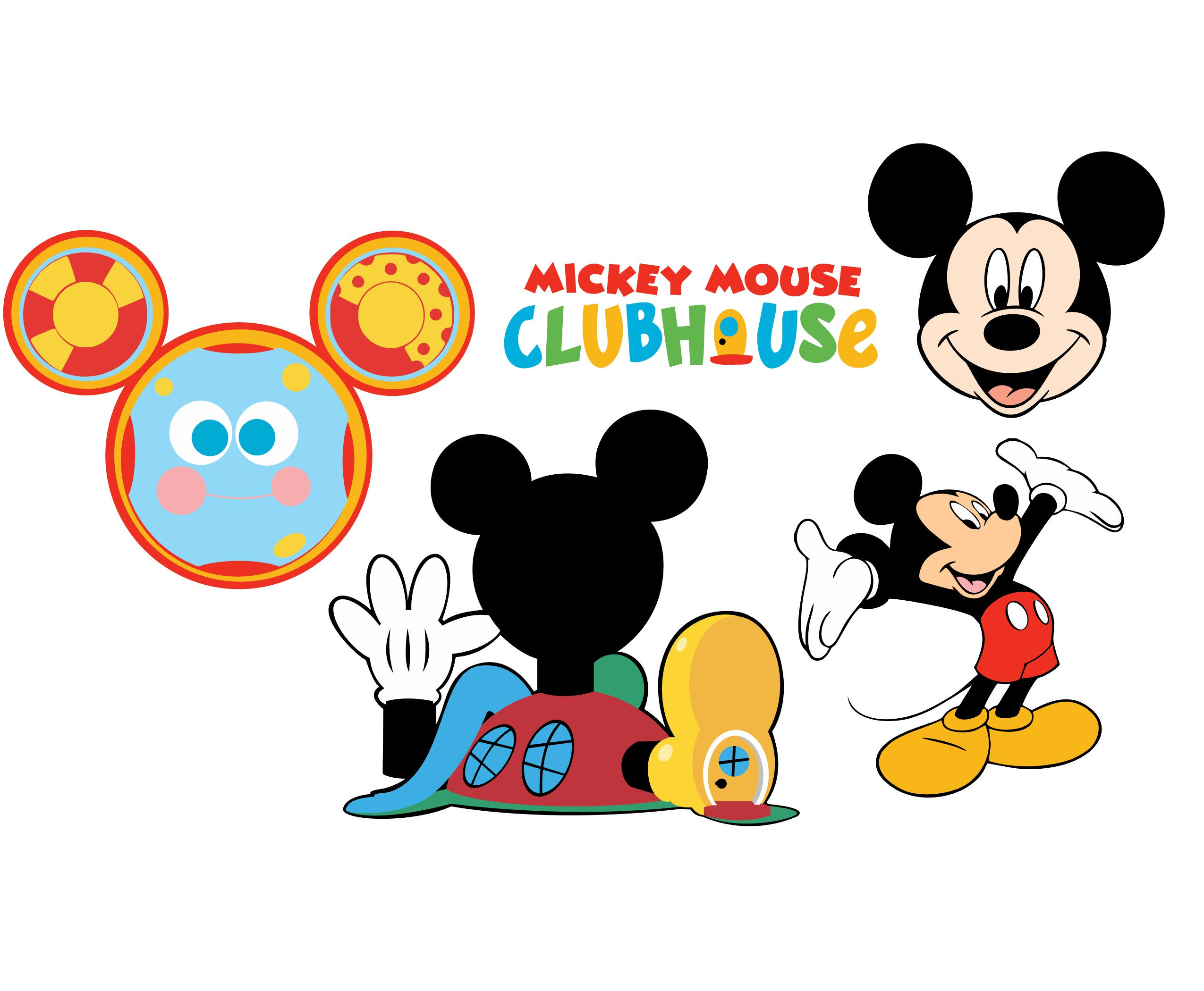 Mickey mouse clubhouse svg mickey clubhouse svg mickey mouse | Etsy