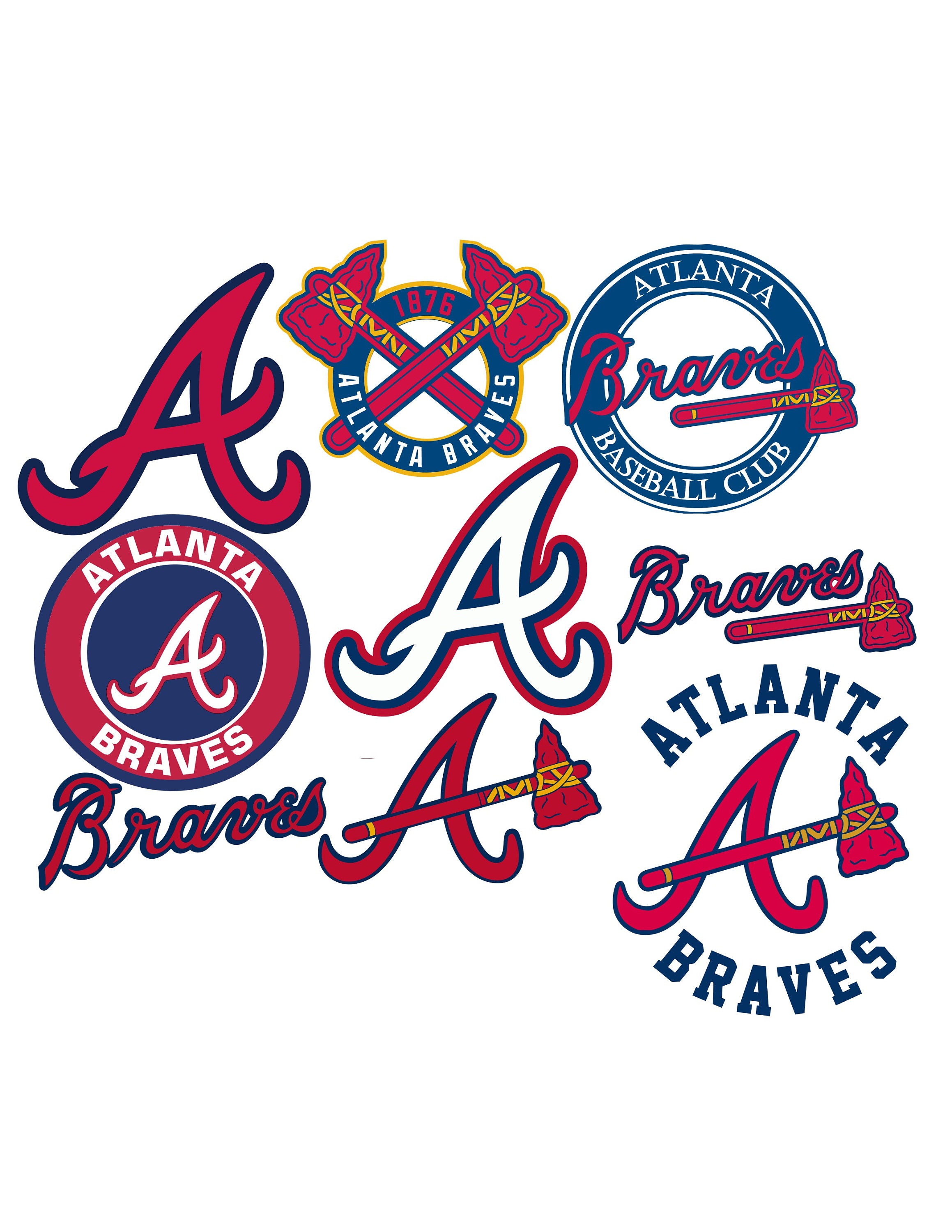 Atlanta braves svg, Braves baseball svg, atlanta braves svg png, atla…
