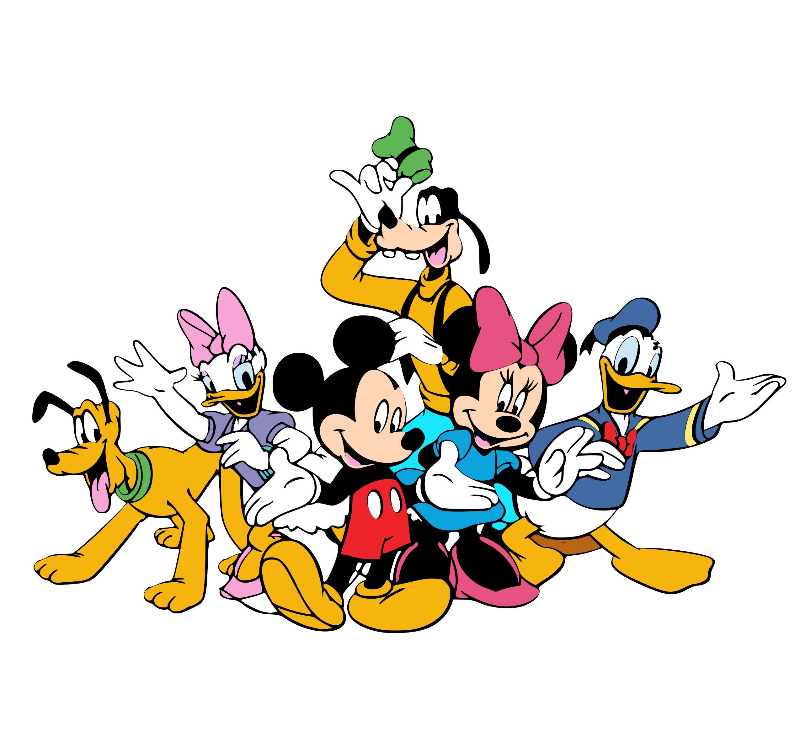 Free Free 116 Friends Mickey Mouse Svg SVG PNG EPS DXF File
