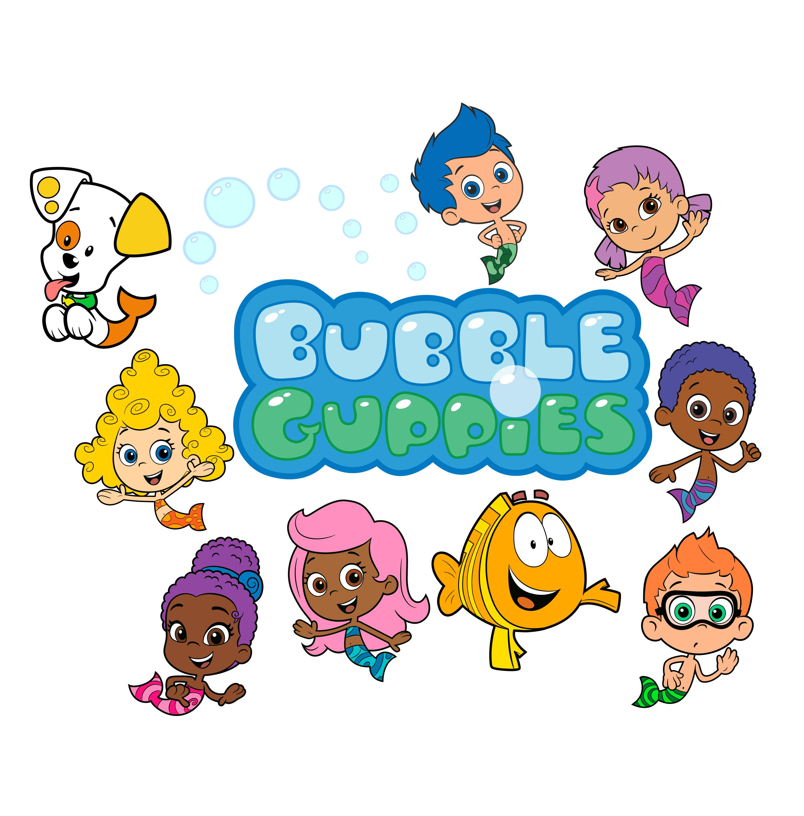 Bubble guppies svg bubble guppies svg vector bubble guppies | Etsy