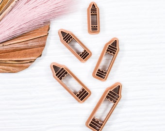 Crayon Polymer Clay Cutter*Crayon Clay Cutter*Pencil Polymer Clay Cutter*Pencil Clay Cutter*School Clay Cutter*Fall Clay Cutter