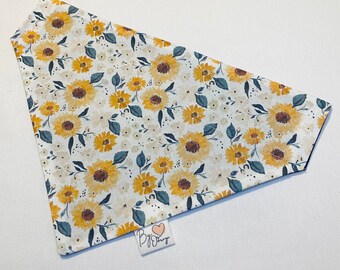 Sunflower Dog Bandana