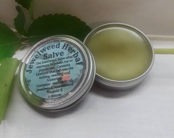 Jewelweed Herbal Salve large tin