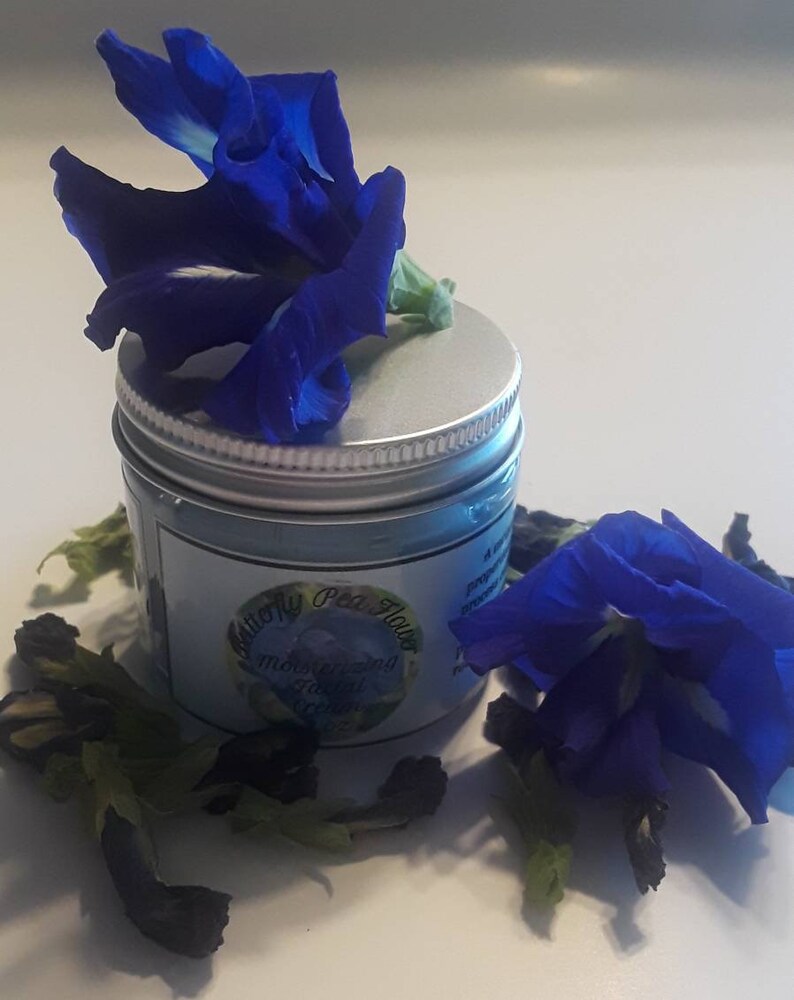 Butterfly Pea Flower Moisterizing Facial Cream Etsy