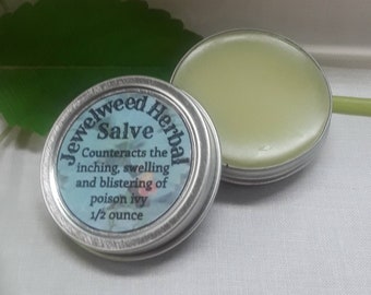 Jewelweed Herbal Salve small tin