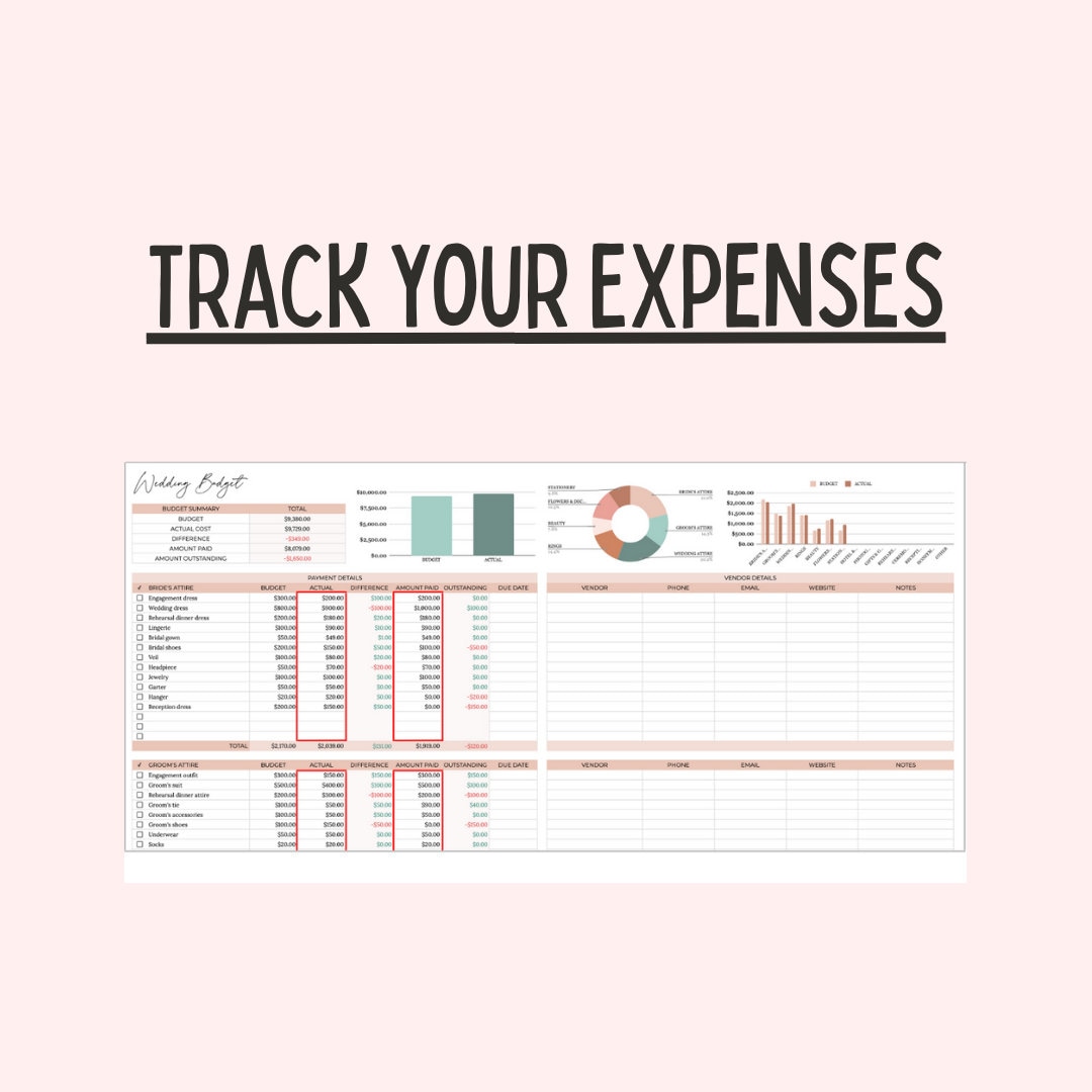 Wedding Planning Spreadsheet Google Sheets Wedding Template Wedding