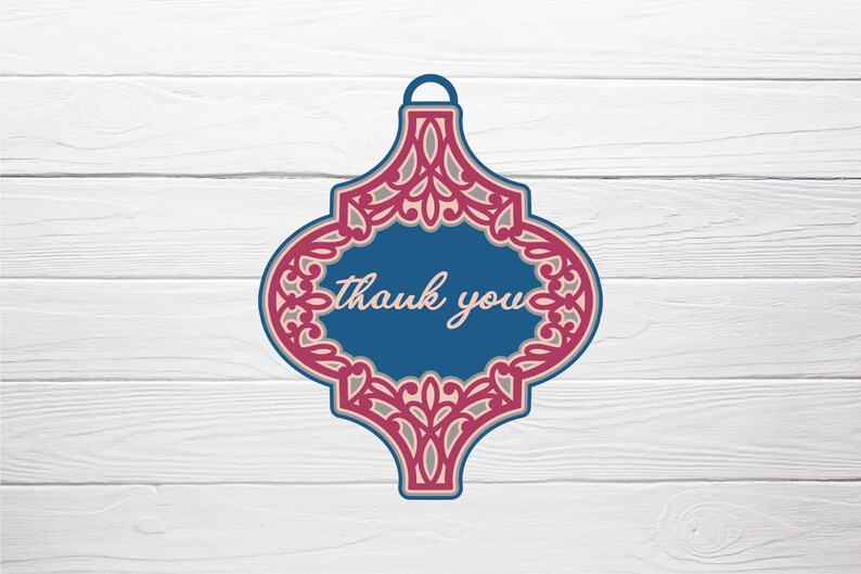 Download 3D Layered Arabesque Tile Ornament with Flourish SVG files ...