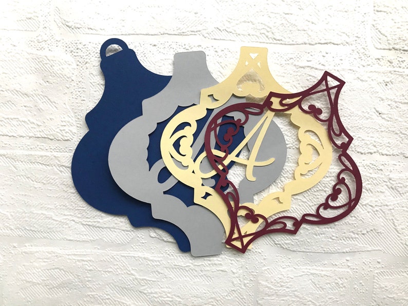 Download 3D Layered Arabesque Tile Ornament with Flourish SVG files ...
