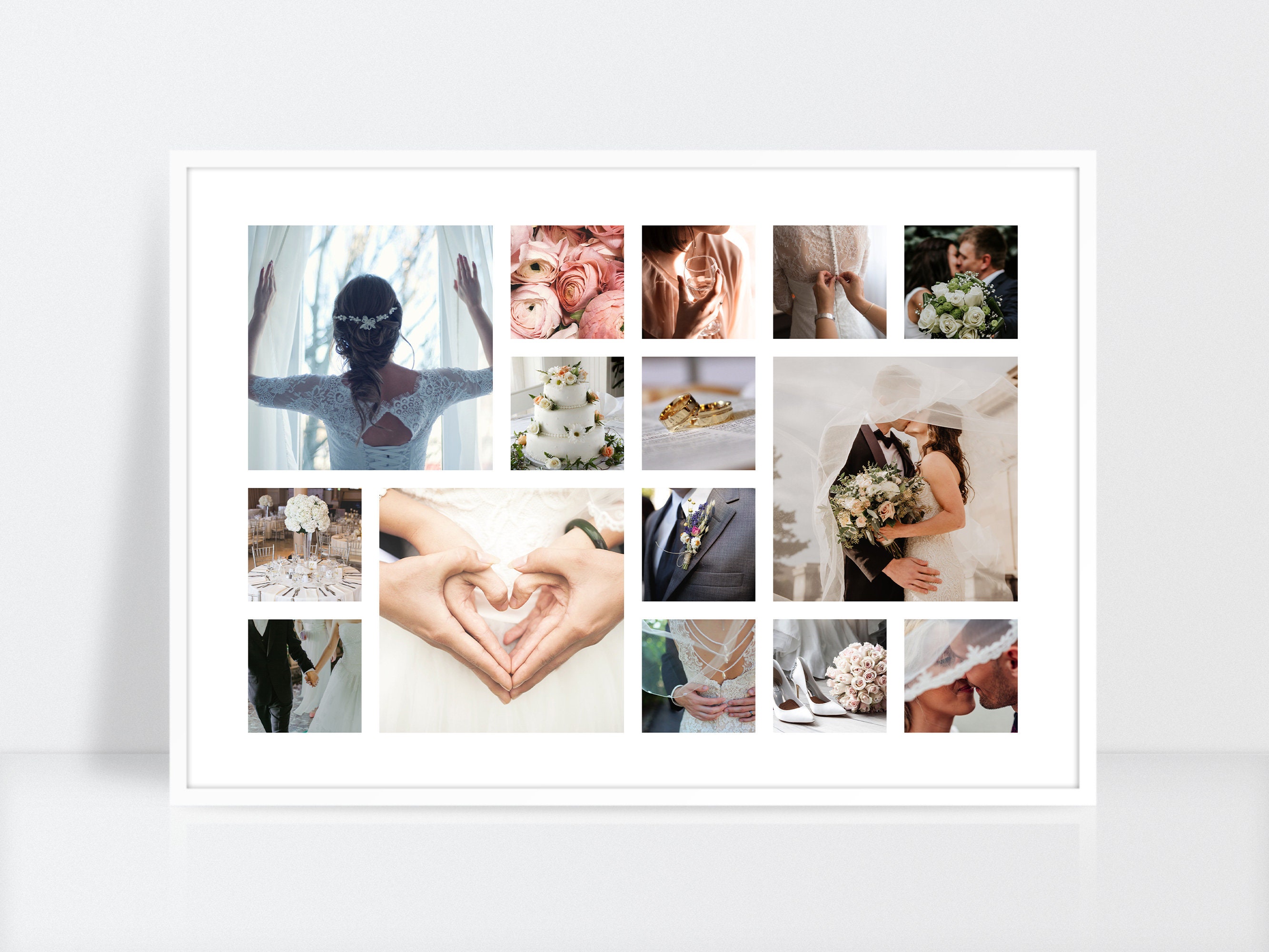 Custom Wedding Collage Wedding Collage Print Wedding Print Etsy UK