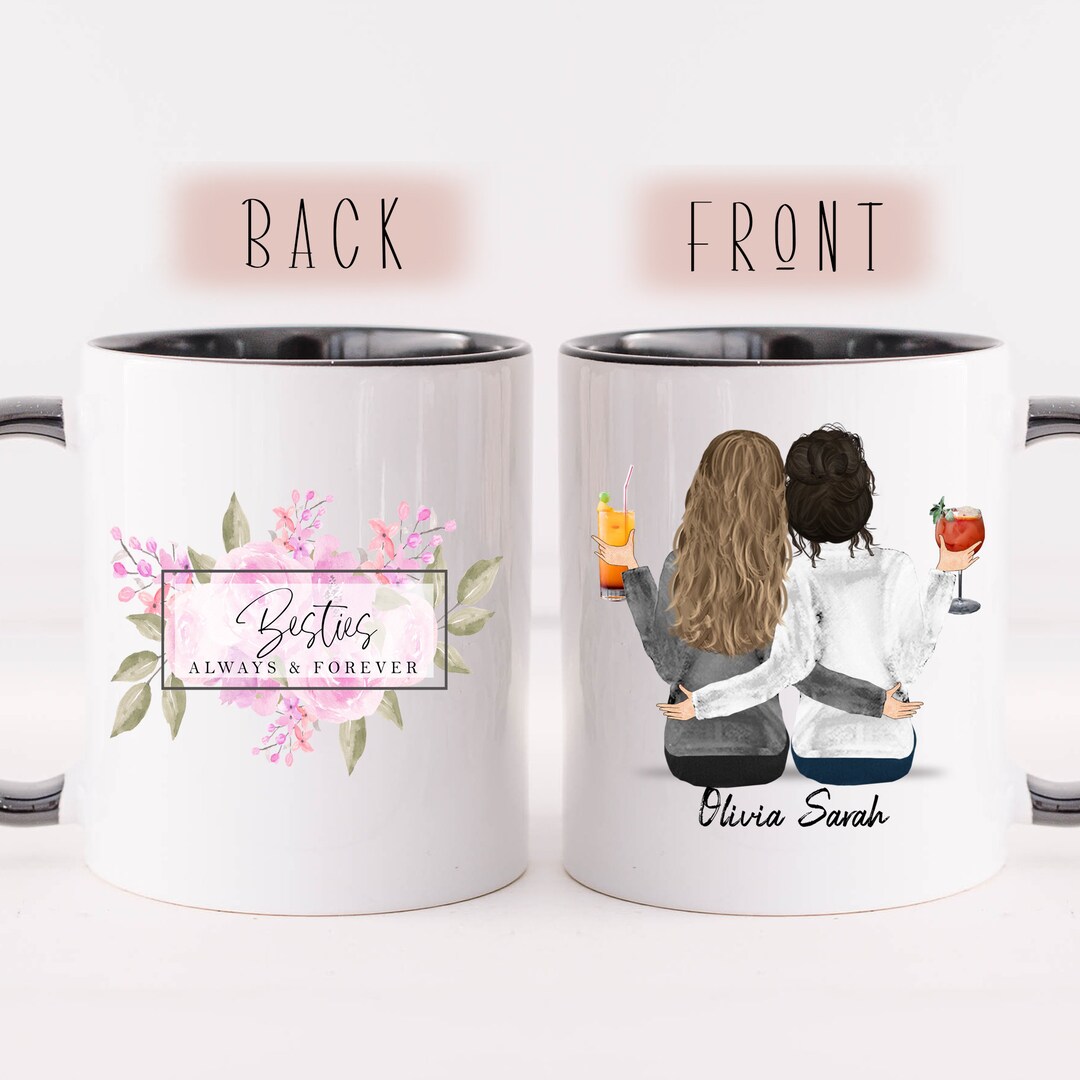 Best Friends Mug Best Girlfriends Friends Mug Besties Cup