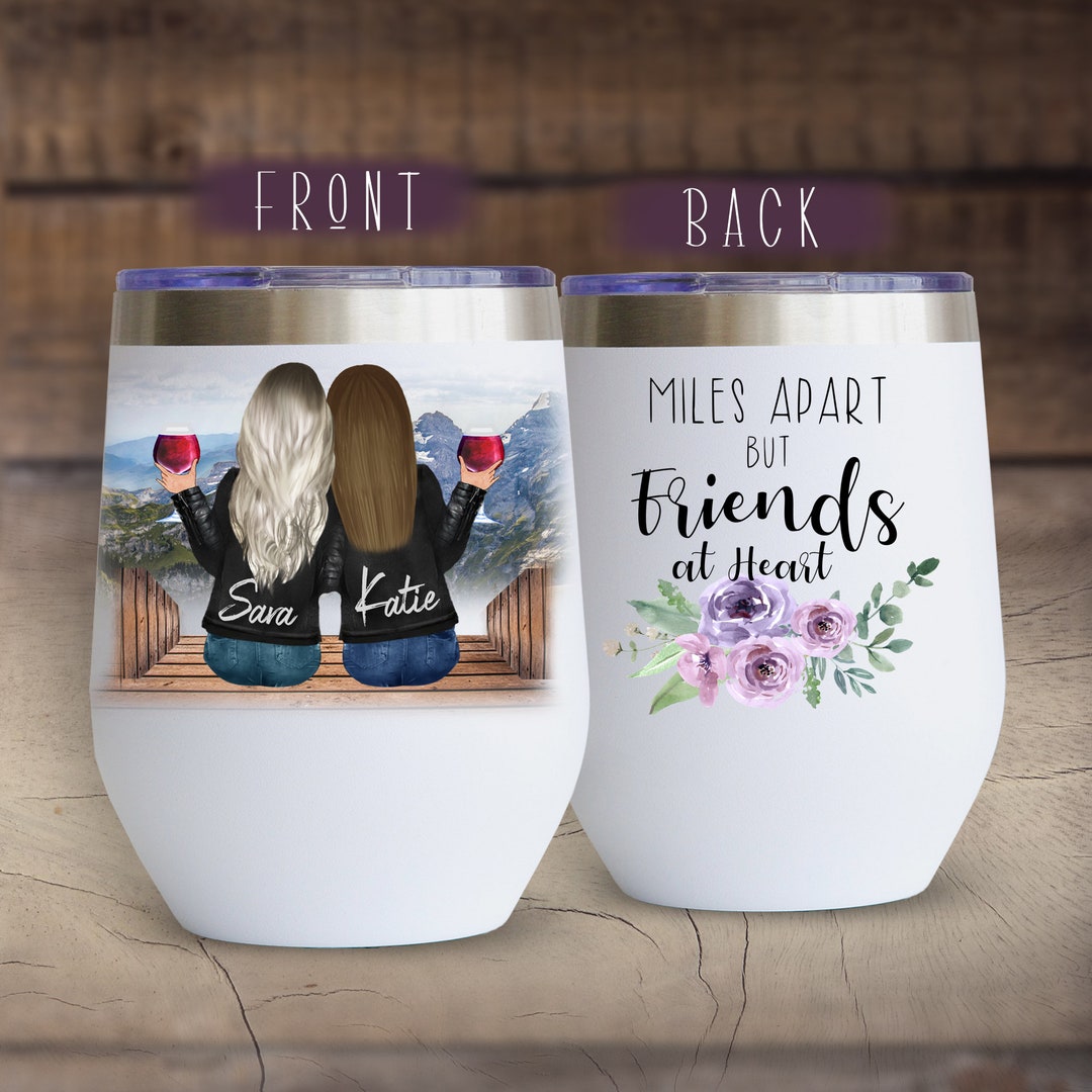 Friends Wine Tumbler - Gift for Friends Serie Lovers - BESTIES ALWAYS ...