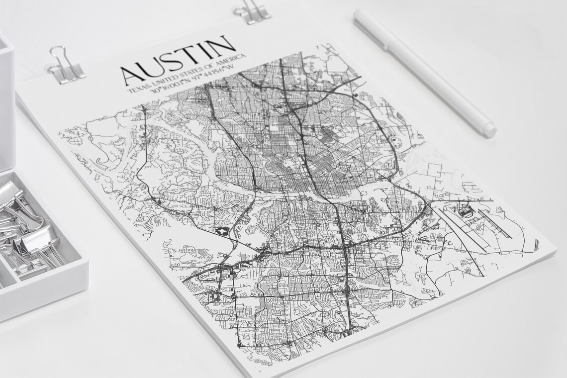 Custom Map Canvas Your City Map Canvas Wall Art Map Print Etsy