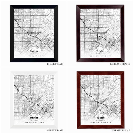 Mapa De Tustin, California