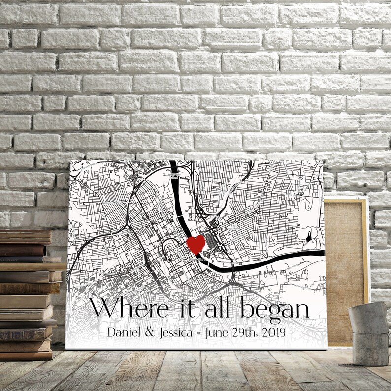 where-it-all-began-map-wedding-gift-idea-wedding-location-etsy