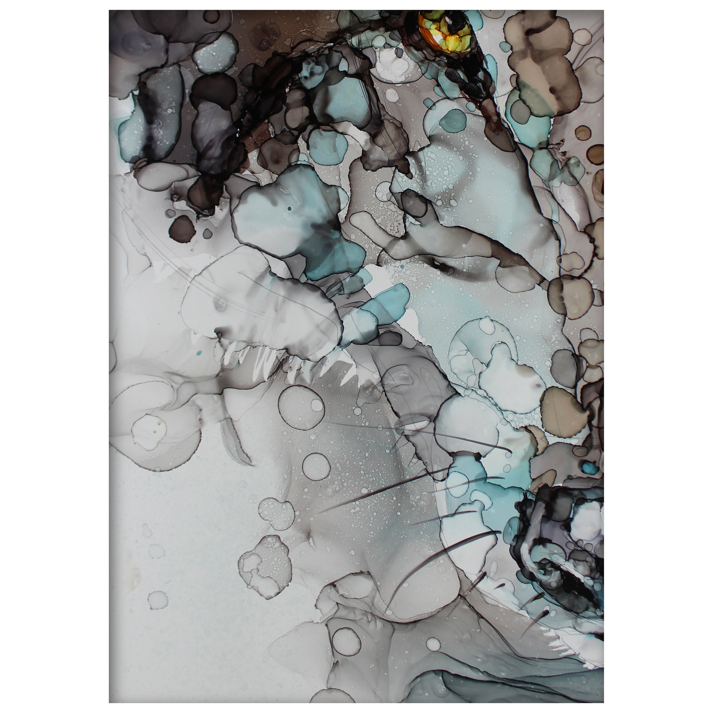 Wolf Painting Original Wolf Wall art 1927 inches Painting Etsy