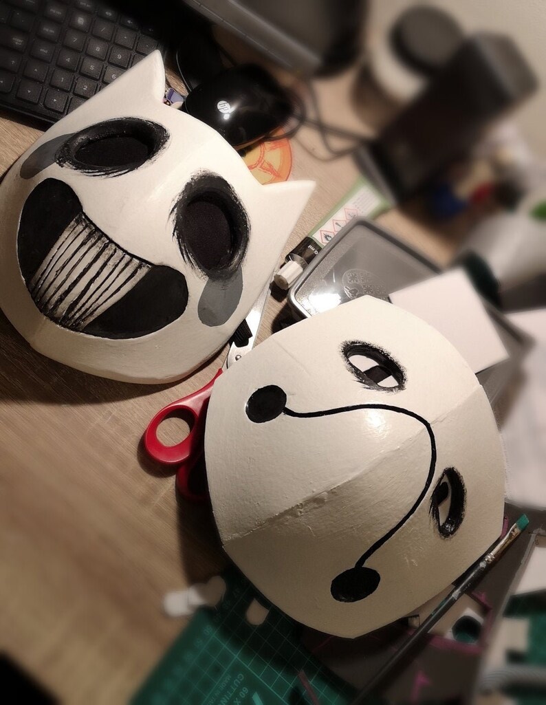 PDF Zacharie OFF basic mask cosplay pattern Etsy