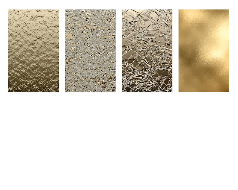 20 Gold Metallic Digital Paper Textures // Gold Foil Texture Etsy UK