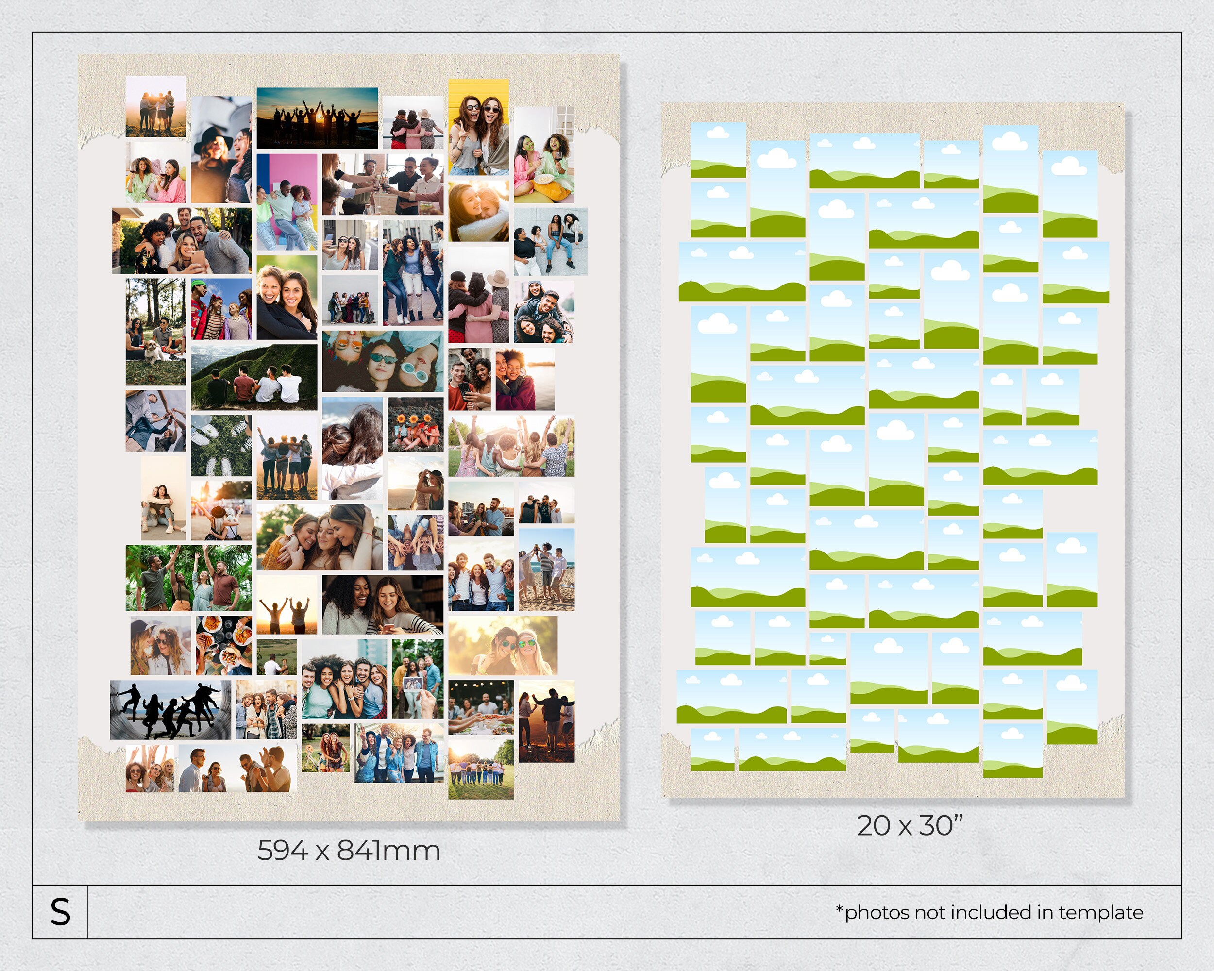 Scrapbook Photo Collage Template Editable Photo Collage Cut And Scrapbook Photo Collage Template Editable Photo Collage Cut And